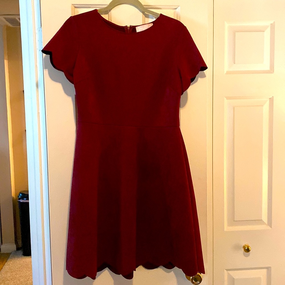 Maroon dress. Great condition.